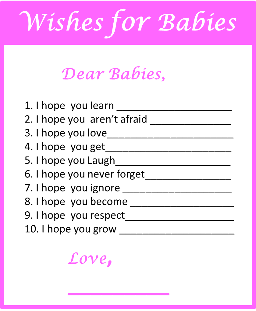 Baby Shower Games For Twins - My Practical Baby Shower Guide for Free Printable Baby Shower Games for Twins