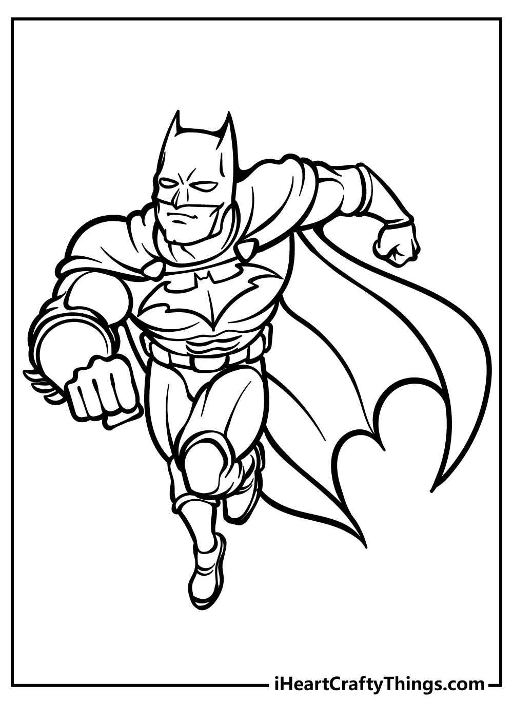 Batman Coloring Pages (100% Free Printables) intended for Free Printable Batman Coloring Pages