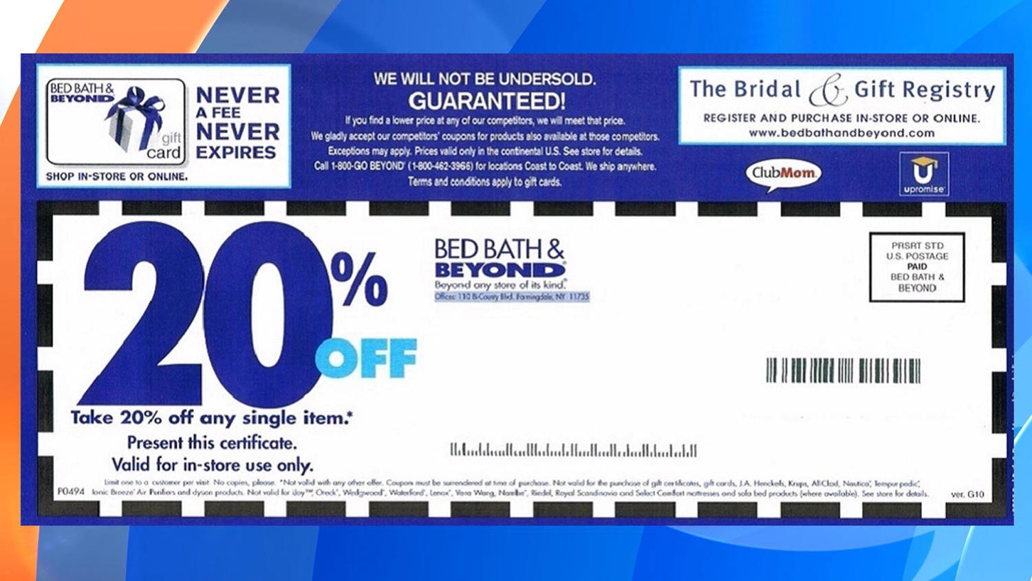 Bed, Bath And Beyond Might Be Getting Rid Of 20 Percent Off Coupons pertaining to Free Printable Bed Bath and Beyond 20 Off Coupon