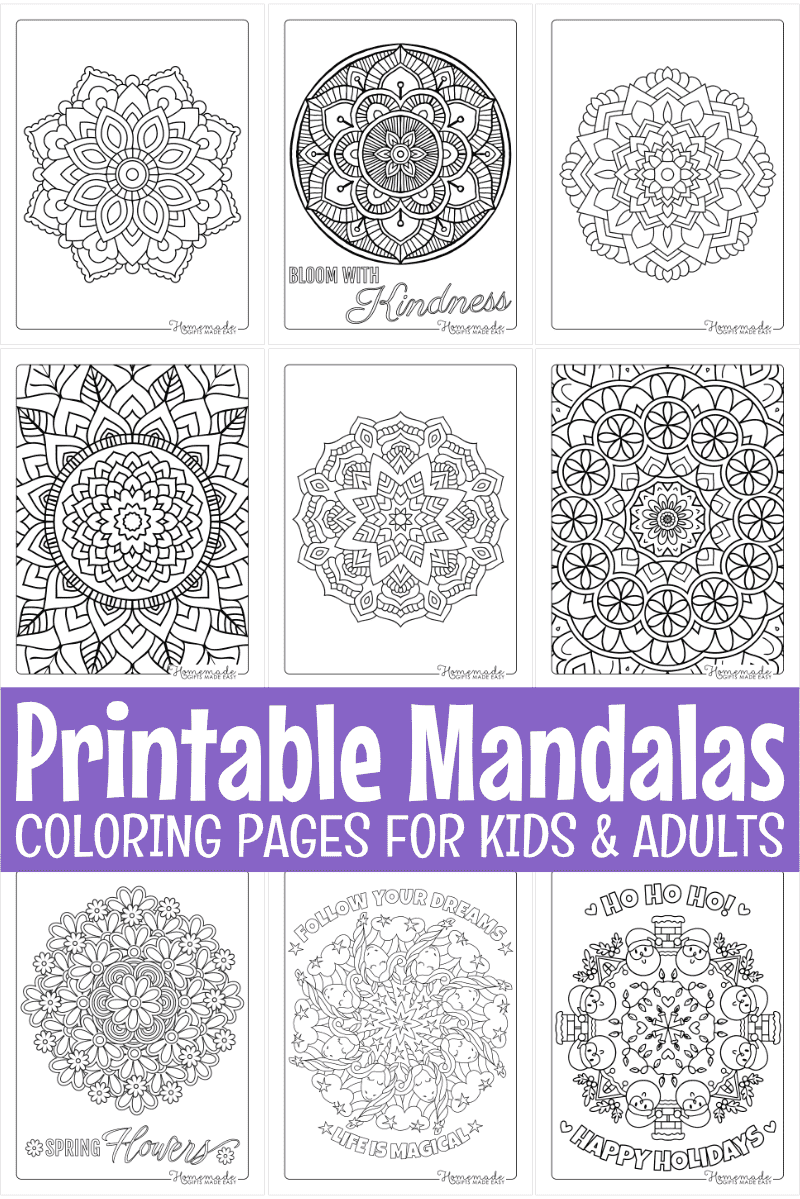 Best Free Printable Mandala Coloring Pages for Free Printable Mandala Patterns