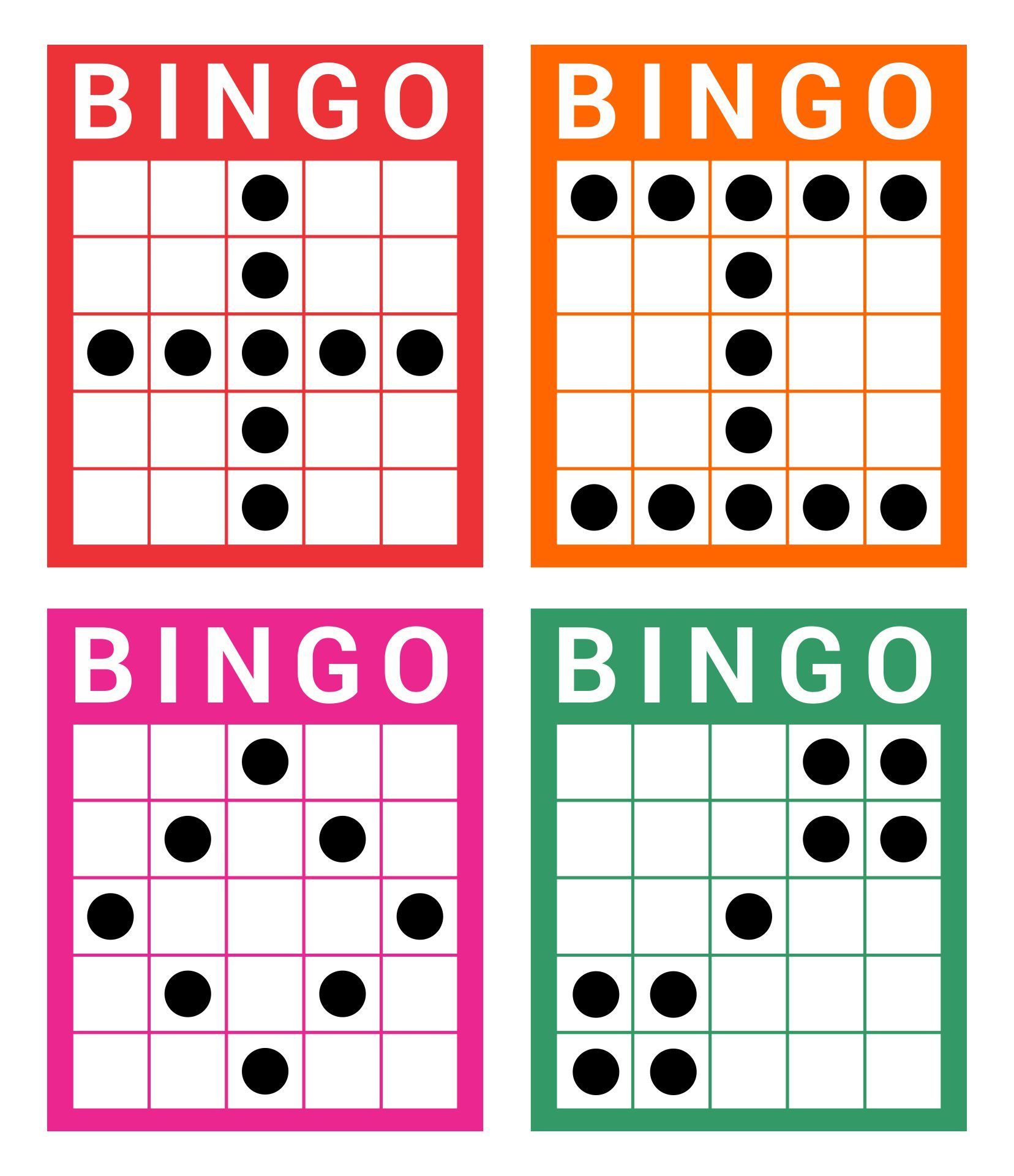 Bingo Pattern Examples - 13 Free Pdf Printables | Printablee intended for Free Bingo Patterns Printable