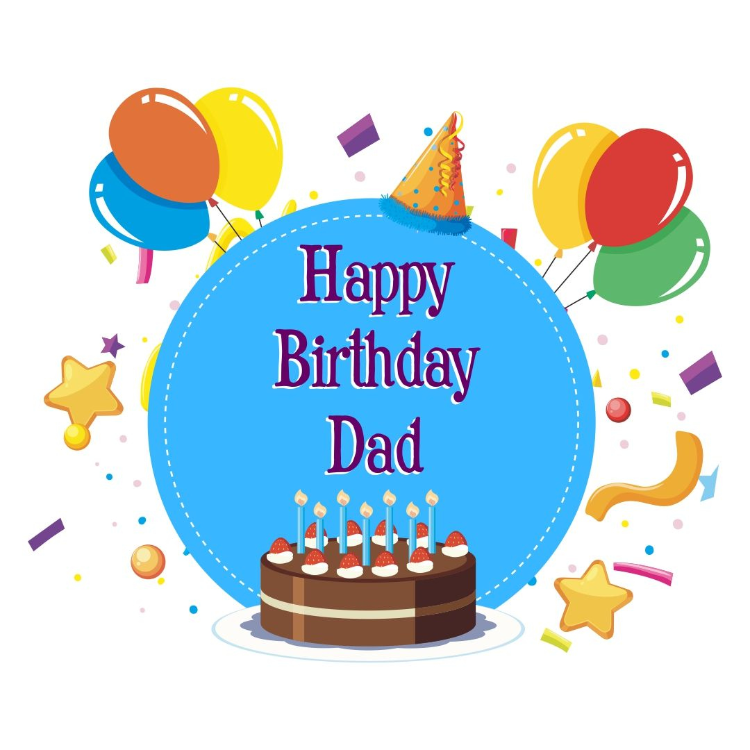 Birthday Cards For Dad - 10 Free Pdf Printables | Printablee for Free Printable Happy Birthday Cards For Dad
