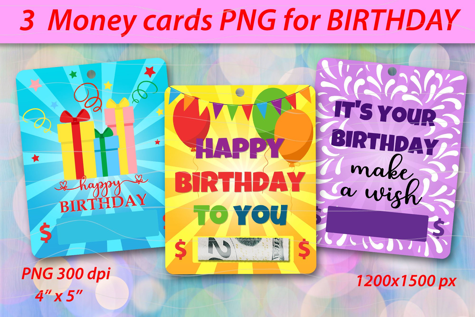 Birthday Money Card Png| Printable Birthday Card Template throughout Free Printable Money Cards for Birthdays