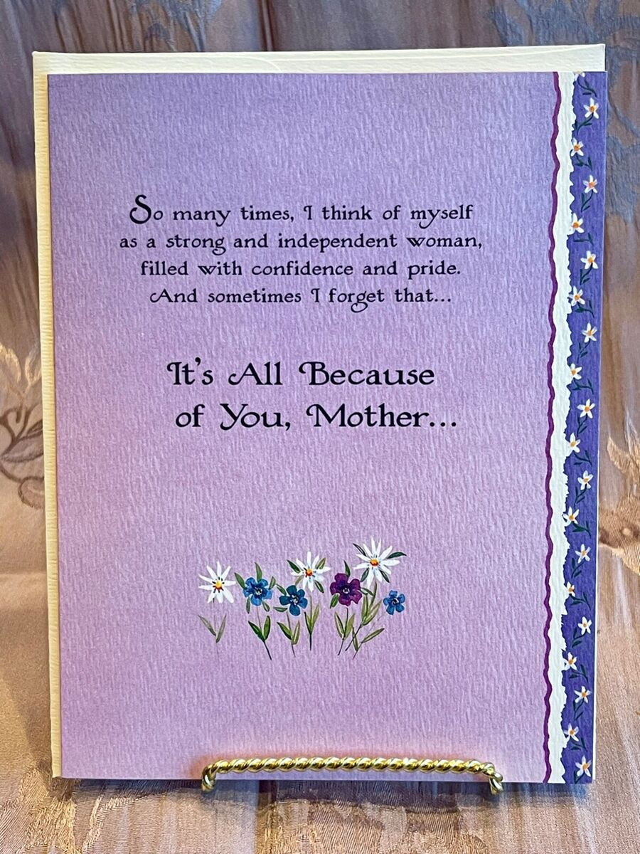 Blue Mountain Arts Mother&amp;#039;S Day Greeting Cards For Sale | Ebay within Free Printable Mothers Day Cards Blue Mountain