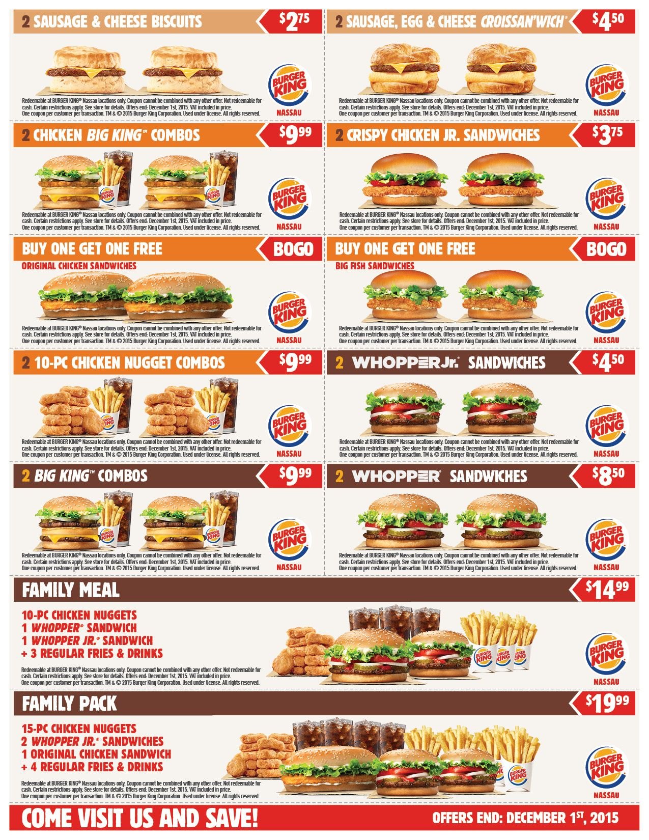 Burger King Coupons For Delicious Savings inside Burger King Free Coupons Printable