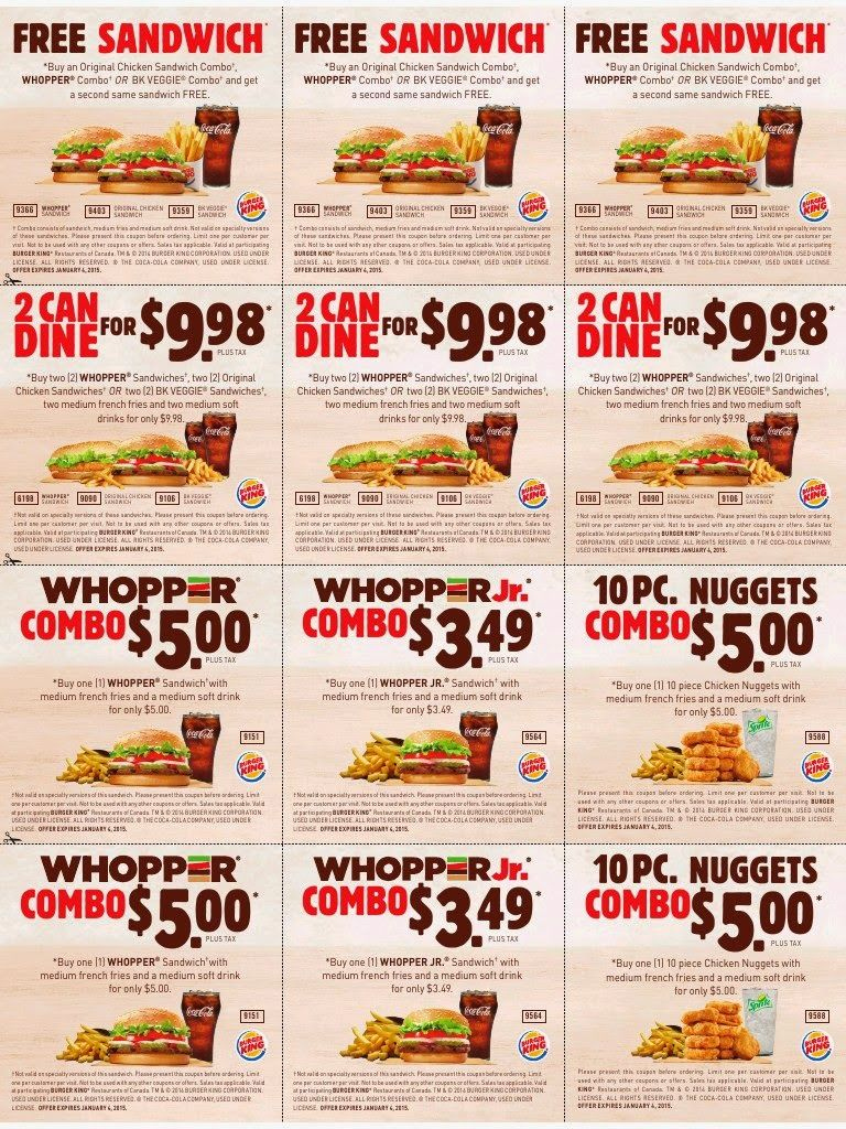 Burger King Coupons: Save On Your Favorite Meals within Burger King Free Coupons Printable