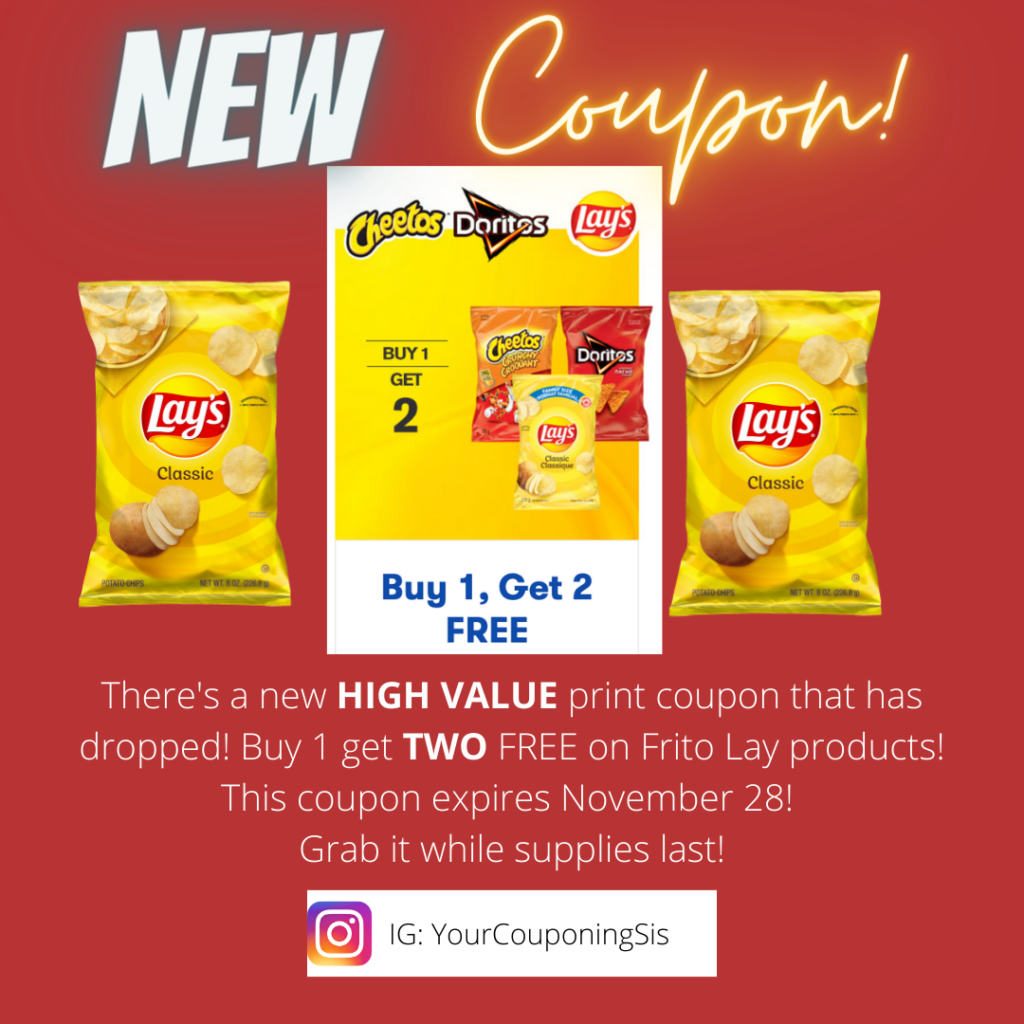 Buy 1 Get 2 Free On Frito Lays Products!!! | Save With Sis for Free Printable Frito Lay Coupons