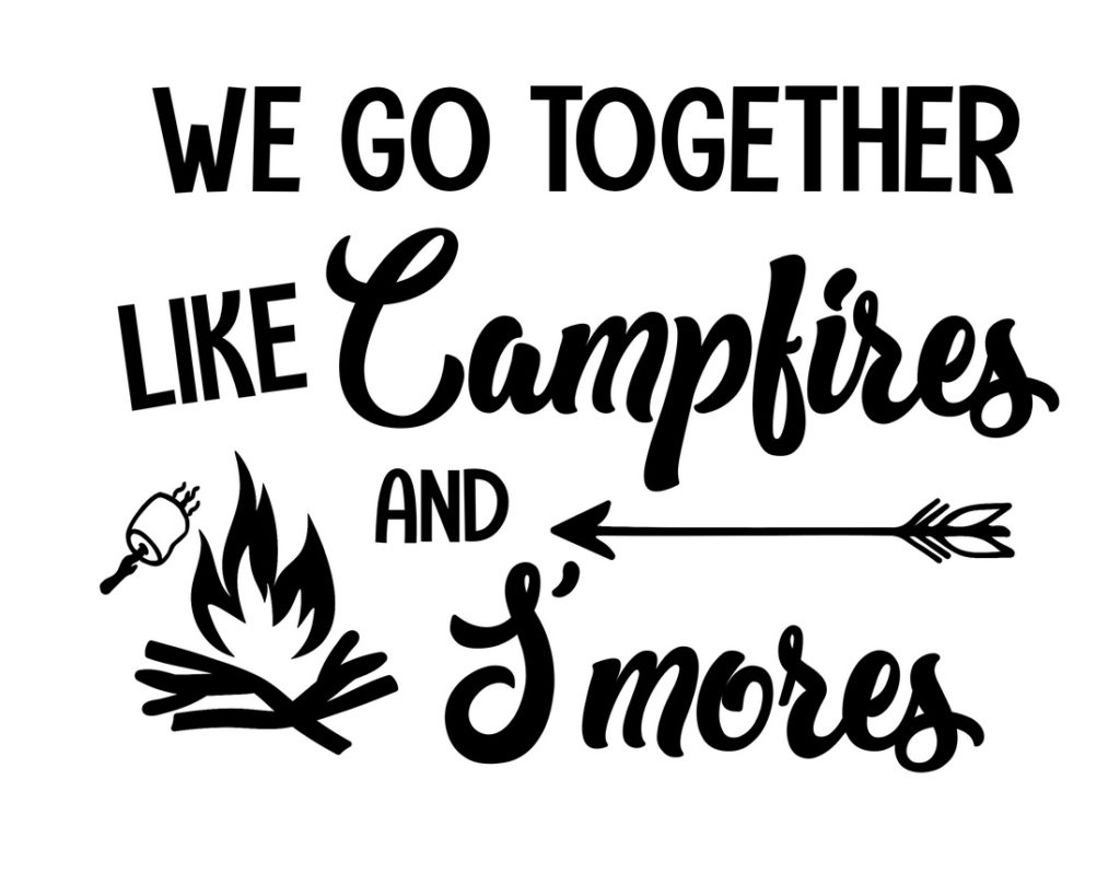 Camping Signs Printables within Free Printable Camping Signs