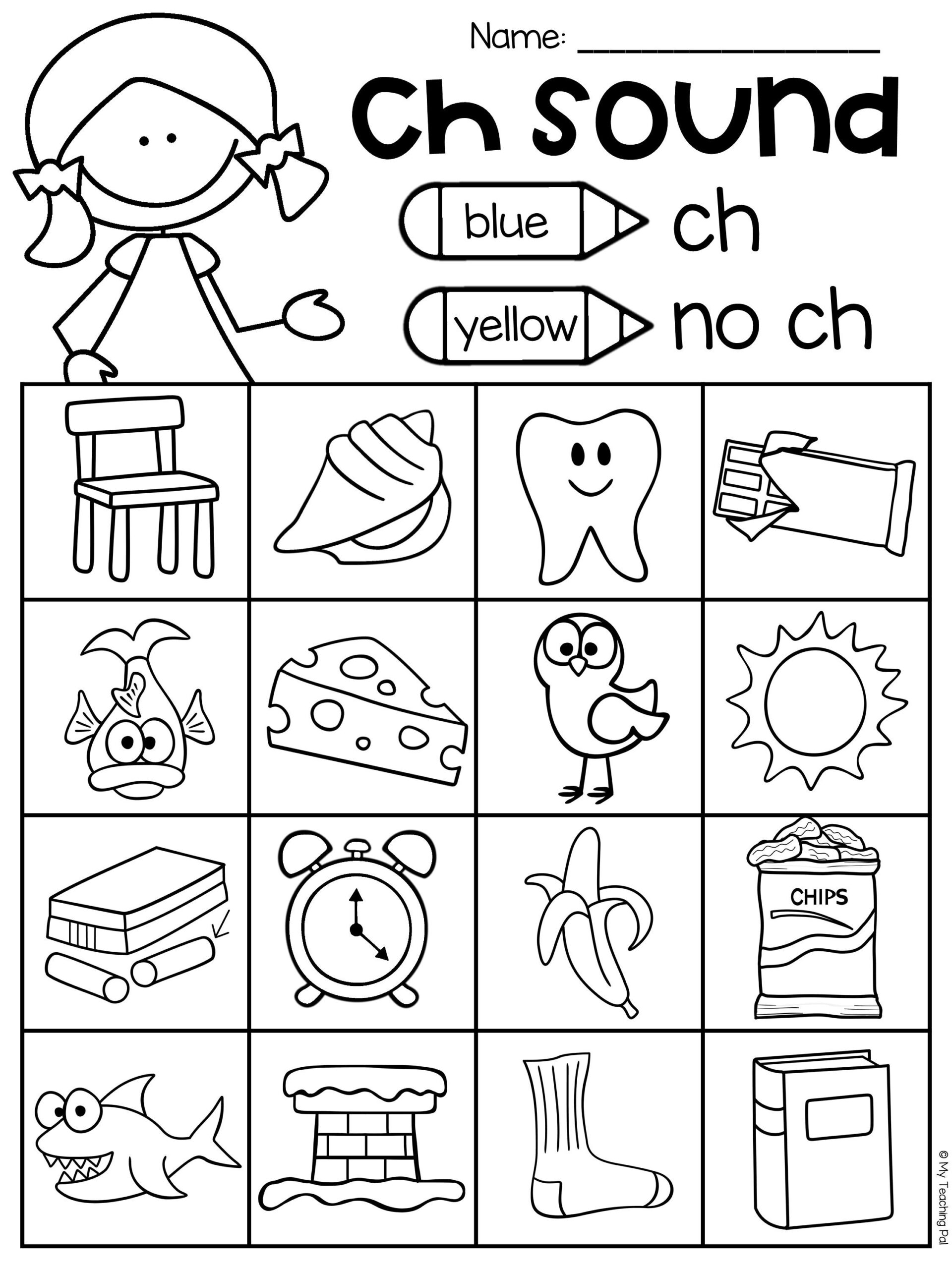 Ch Worksheet Packet - Digraphs Worksheets | Digraphs Worksheets for Free Printable Ch Digraph Worksheets