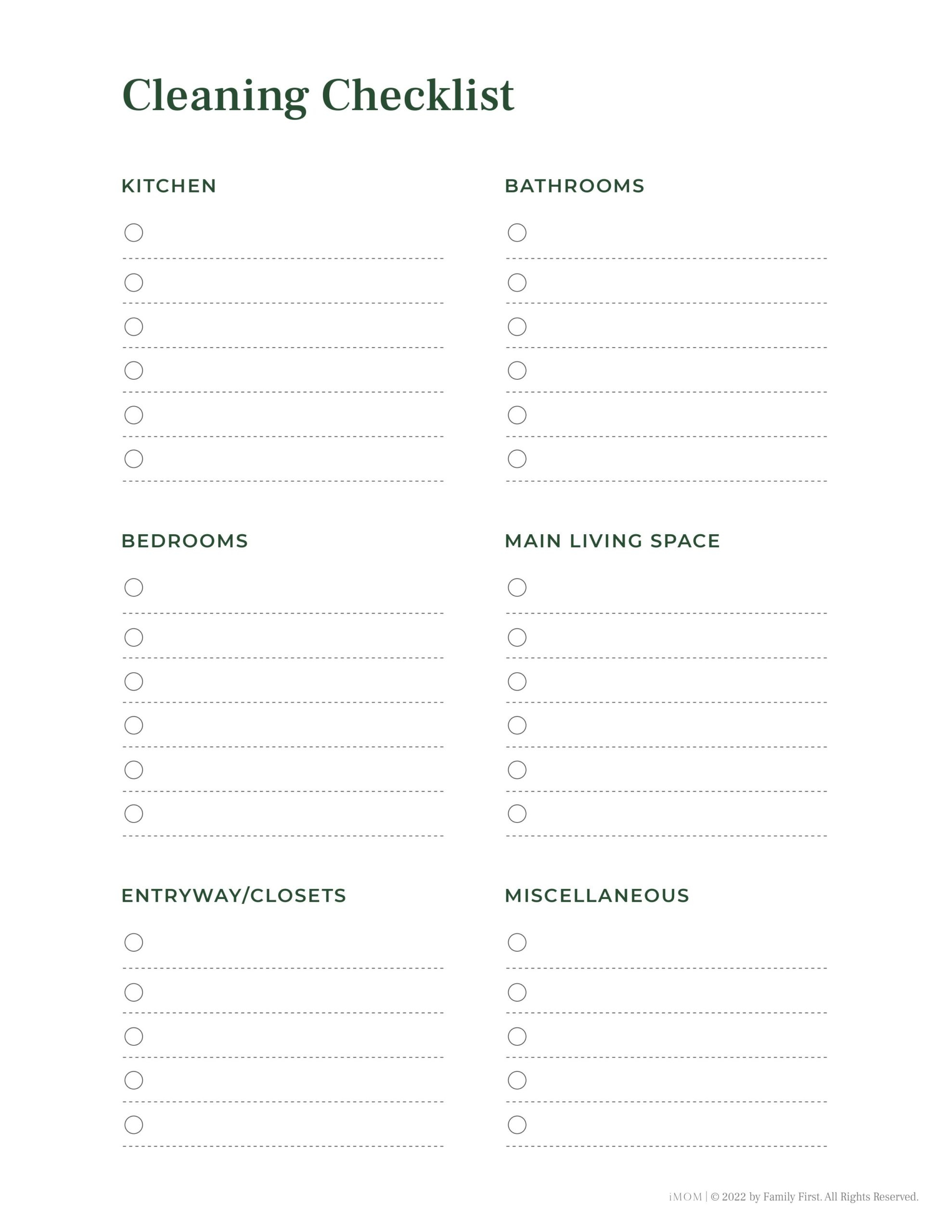 Chore Chart For Adults - Imom for Chore Chart For Adults Printable Free