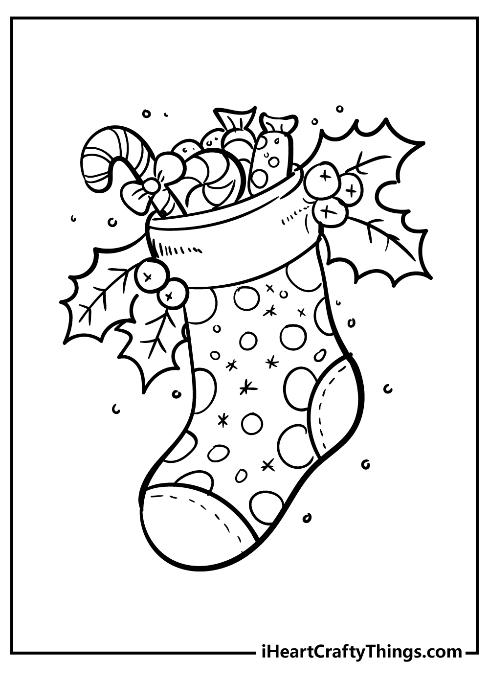 Christmas Coloring Pages (100% Free Printables) intended for Free Printable Christmas Coloring Pages For Kids