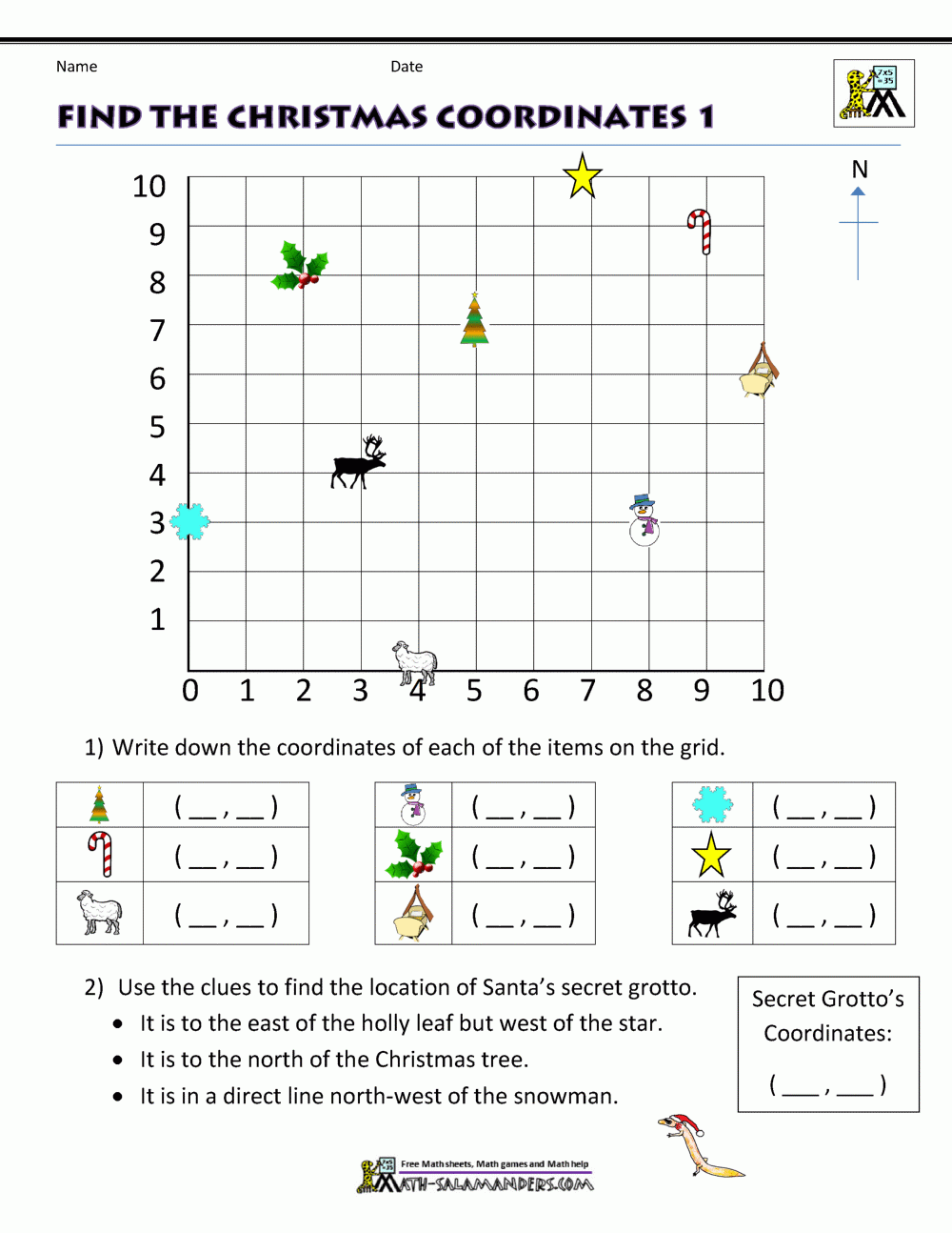 Christmas Math Activities pertaining to Free Printable Christmas Maths Worksheets Ks1