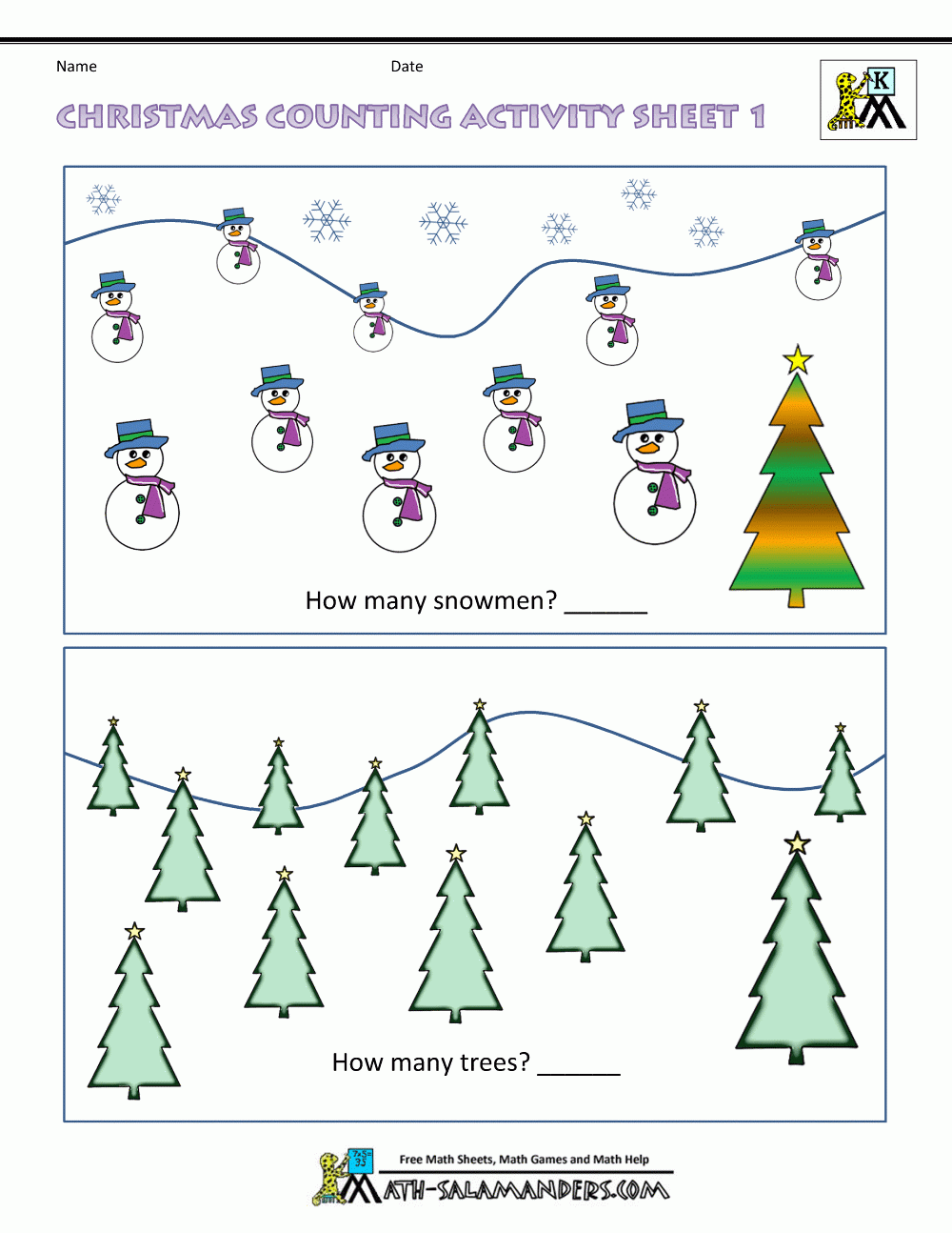 Christmas Maths Worksheets with Free Printable Christmas Maths Worksheets KS1