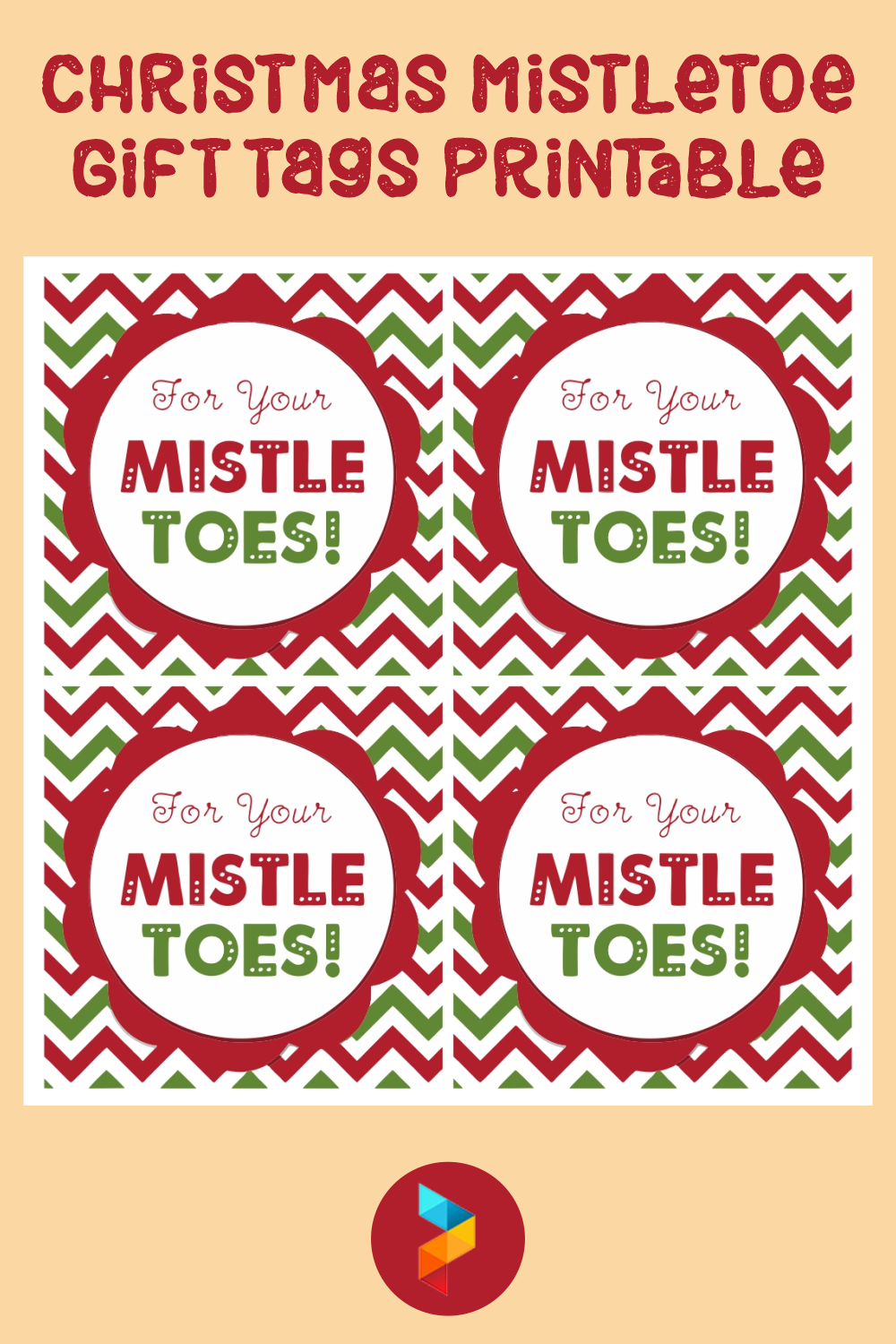 Christmas Mistletoe Gift Tags Printable for Free Printable Mistletoe Tags