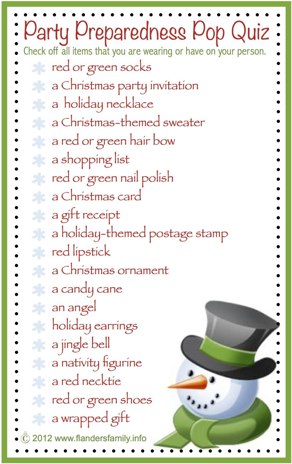 Christmas Party Games (Free Printable) with regard to Holiday Office Party Games Free Printable