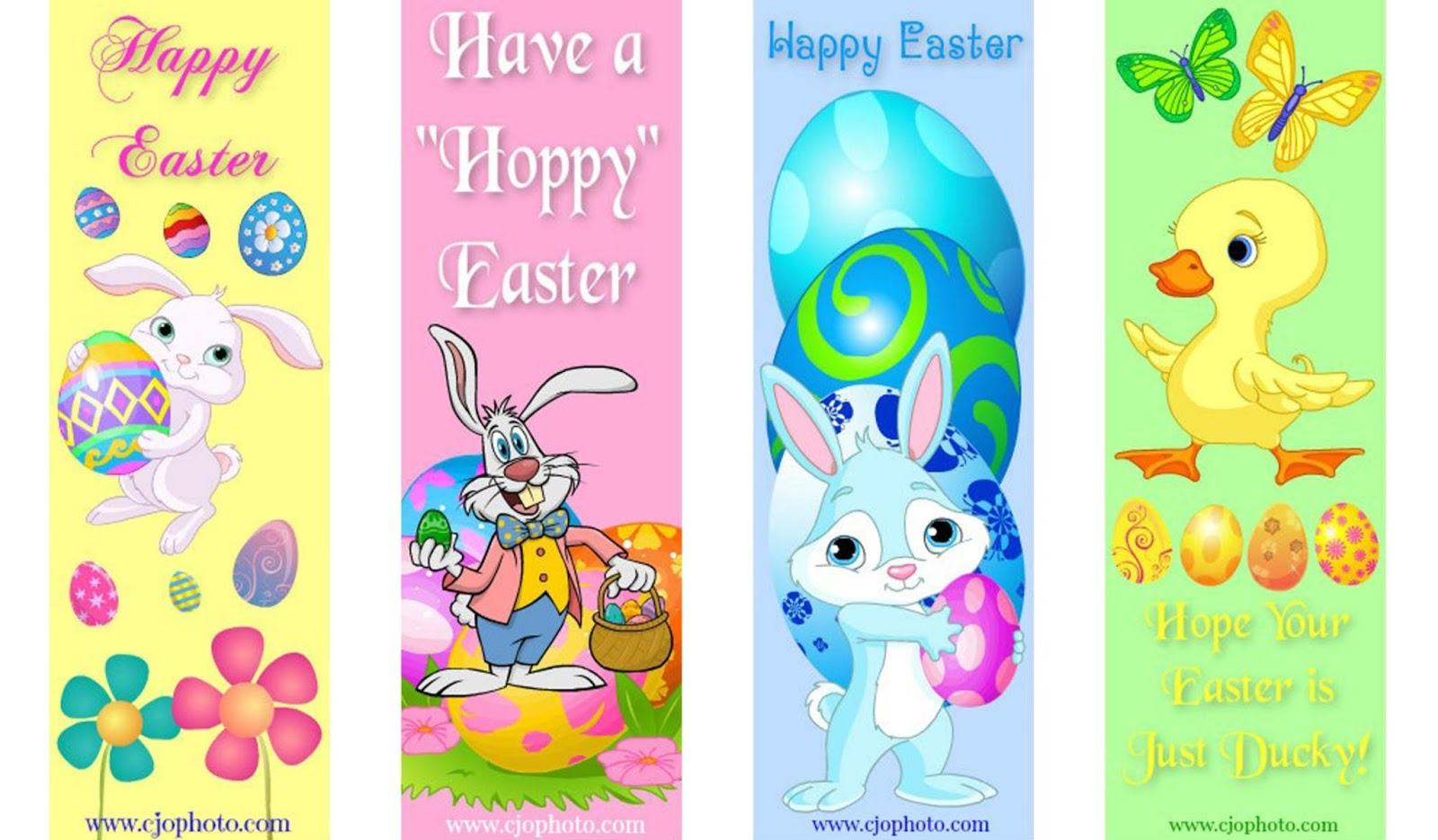 Cjo Photo: Printable Bookmarks: Easter in Free Printable Religious Easter Bookmarks