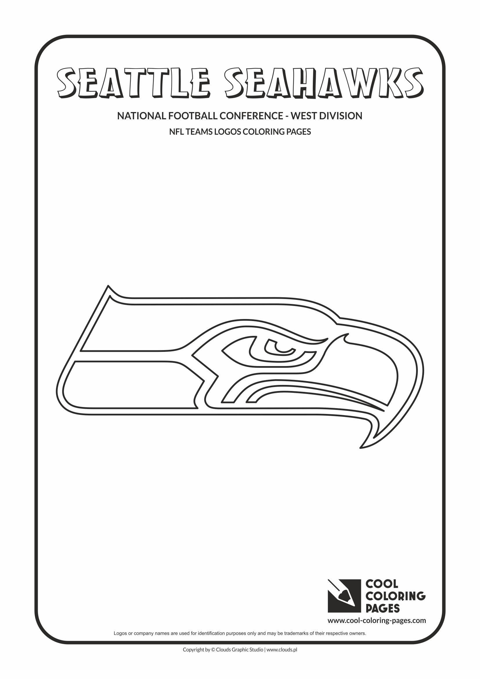 Cool Coloring Pages Seattle Seahawks - Nfl American Football Teams intended for Free Printable Seahawks Coloring Pages