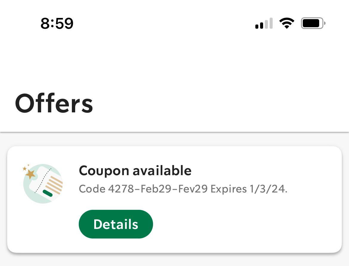 Coupon?? : R/Starbucks inside Free Starbucks Coupon Printable