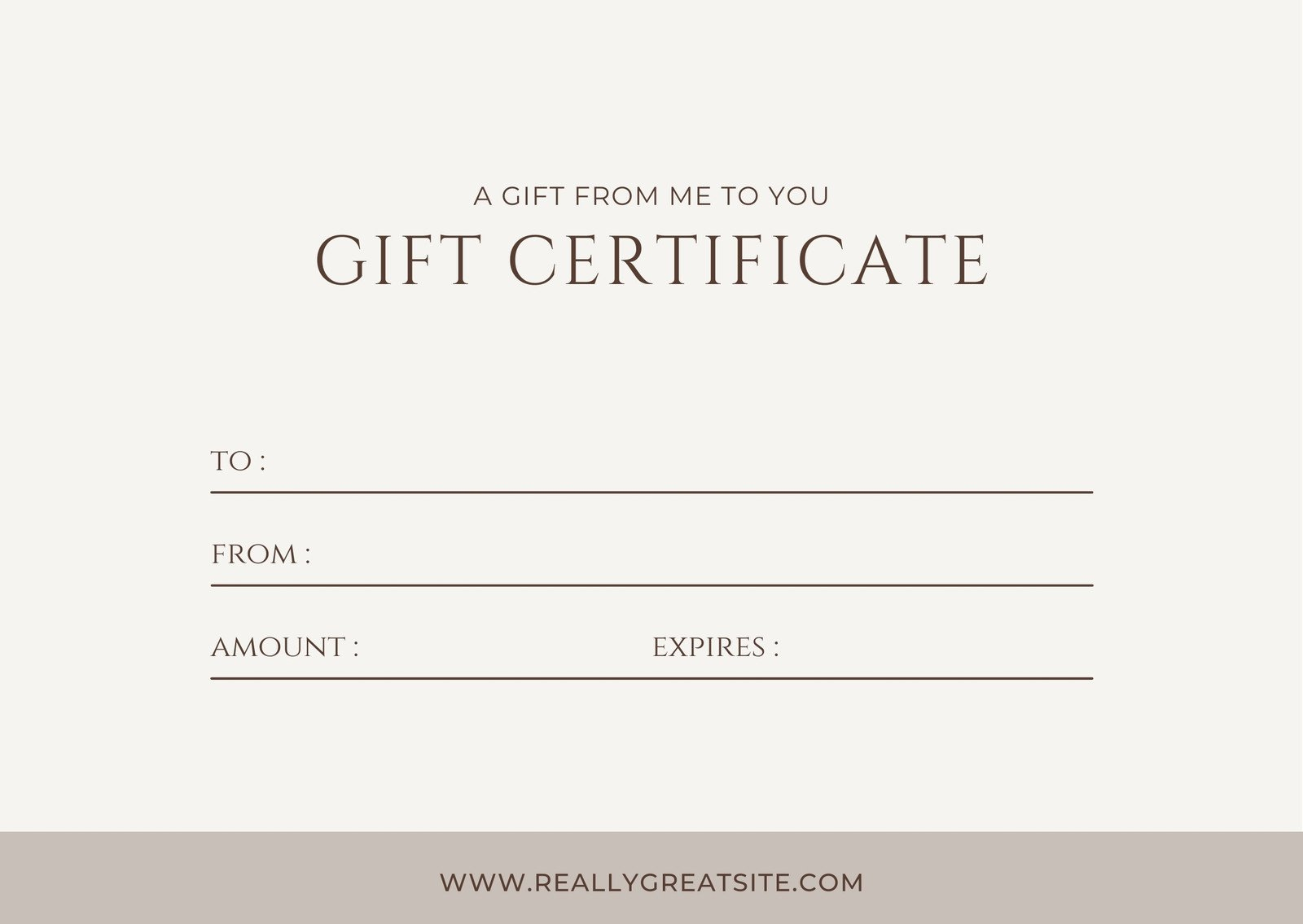 Custom Gift Certificates - Printable Gift Cards | Canva for Free Printable Gift Cards