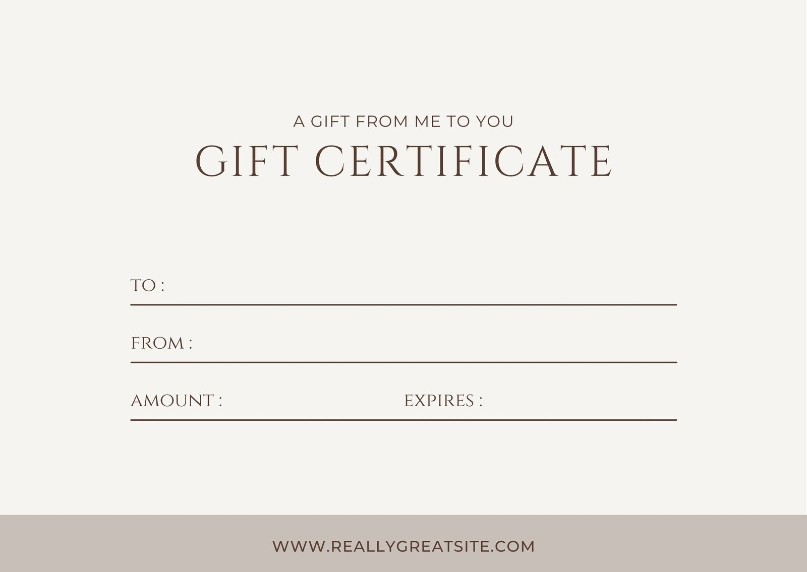 Custom Gift Certificates - Printable Gift Cards | Canva for Free Printable Gift Certificates