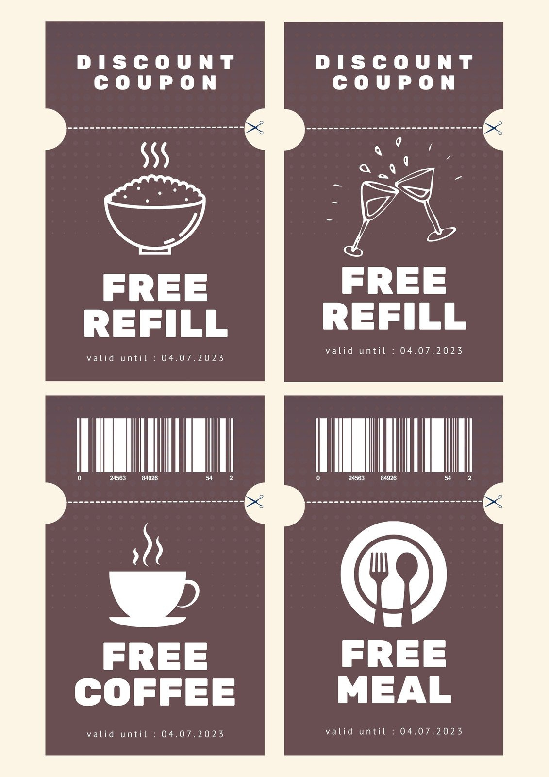 Customize 214+ Food Coupon Templates Online - Canva for Free Printable Coupons for Food