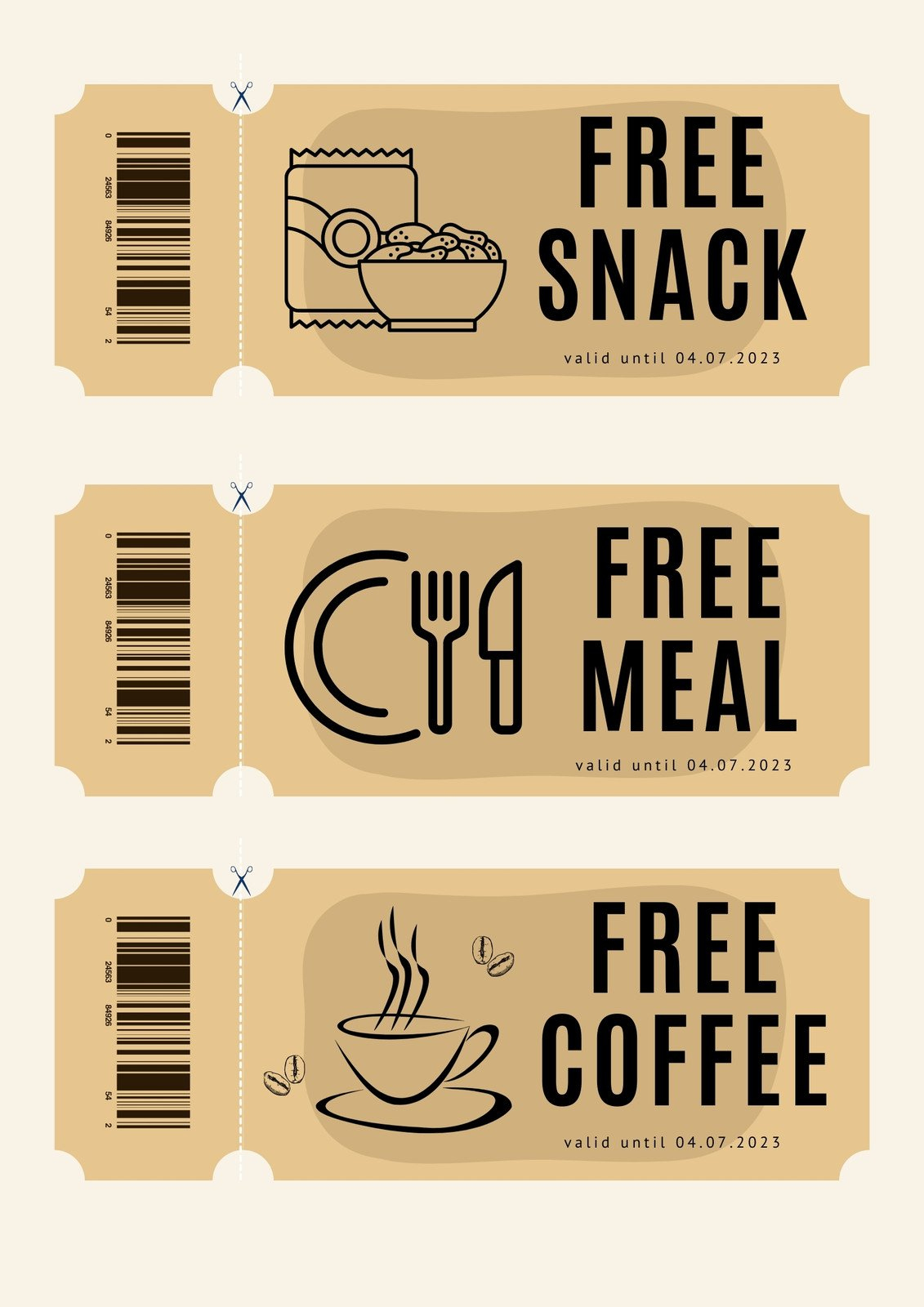 Customize 214+ Food Coupon Templates Online - Canva with regard to Free Printable Coupons For Food