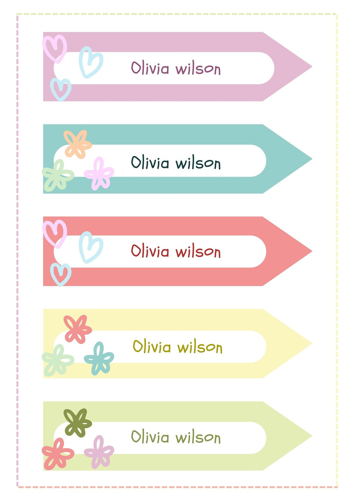 Customize 577+ Folder Labels Templates Online - Canva with regard to Free Printable File Folder Labels