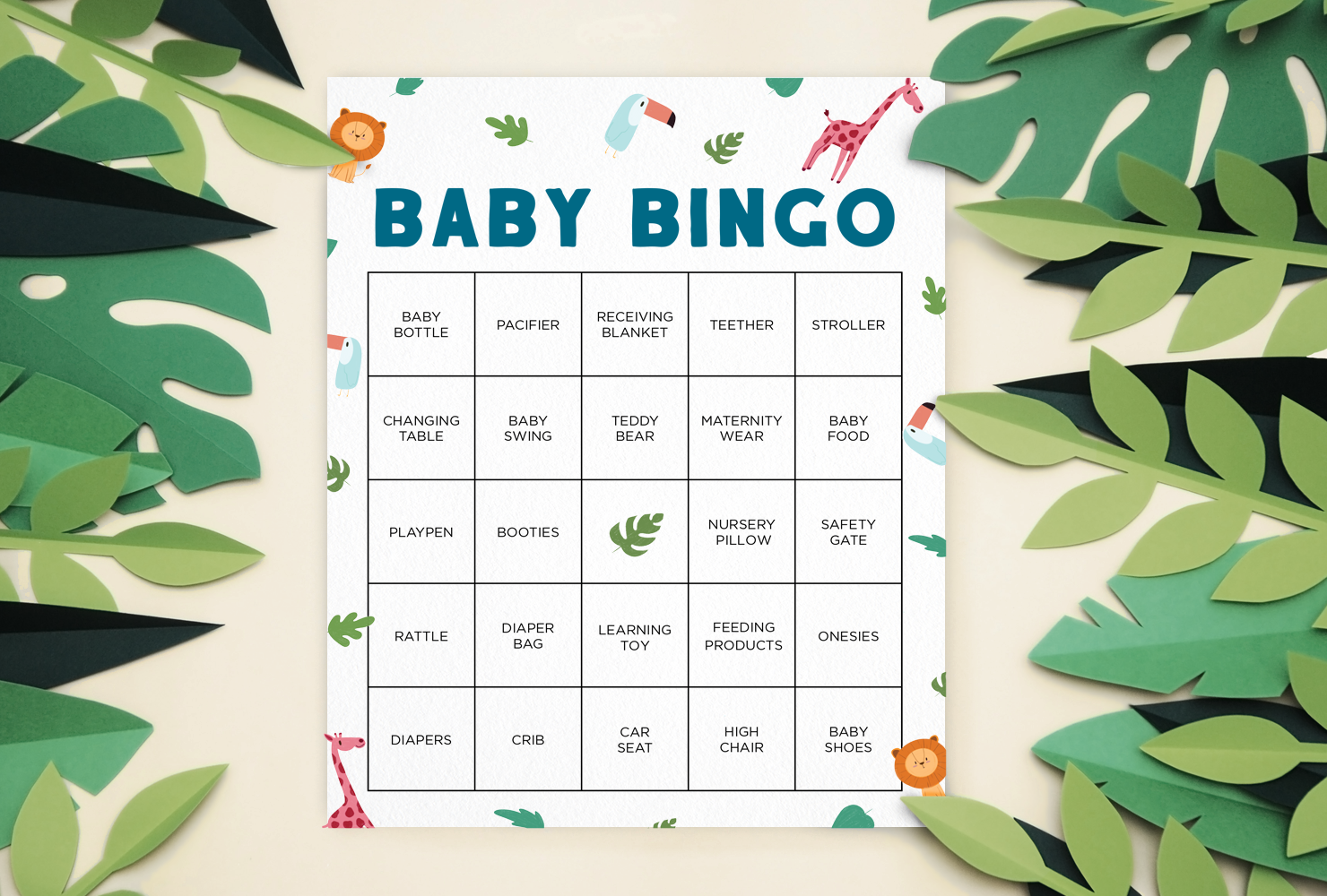 Cute Baby Shower Printables To Complete Your Party | Tiny Prints with regard to Free Baby Shower Printables Decorations