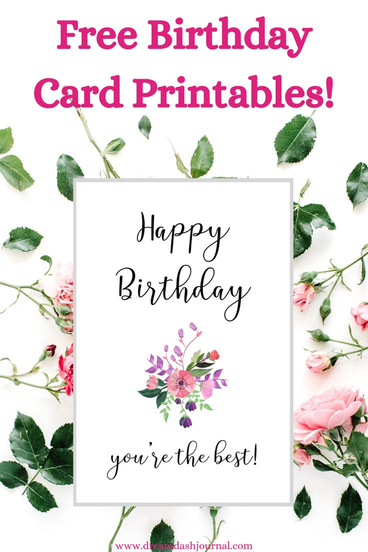 Cute Printable Birthday Cards For Her | Free Pdf Download with regard to Free Printable Romantic Birthday Cards for Her