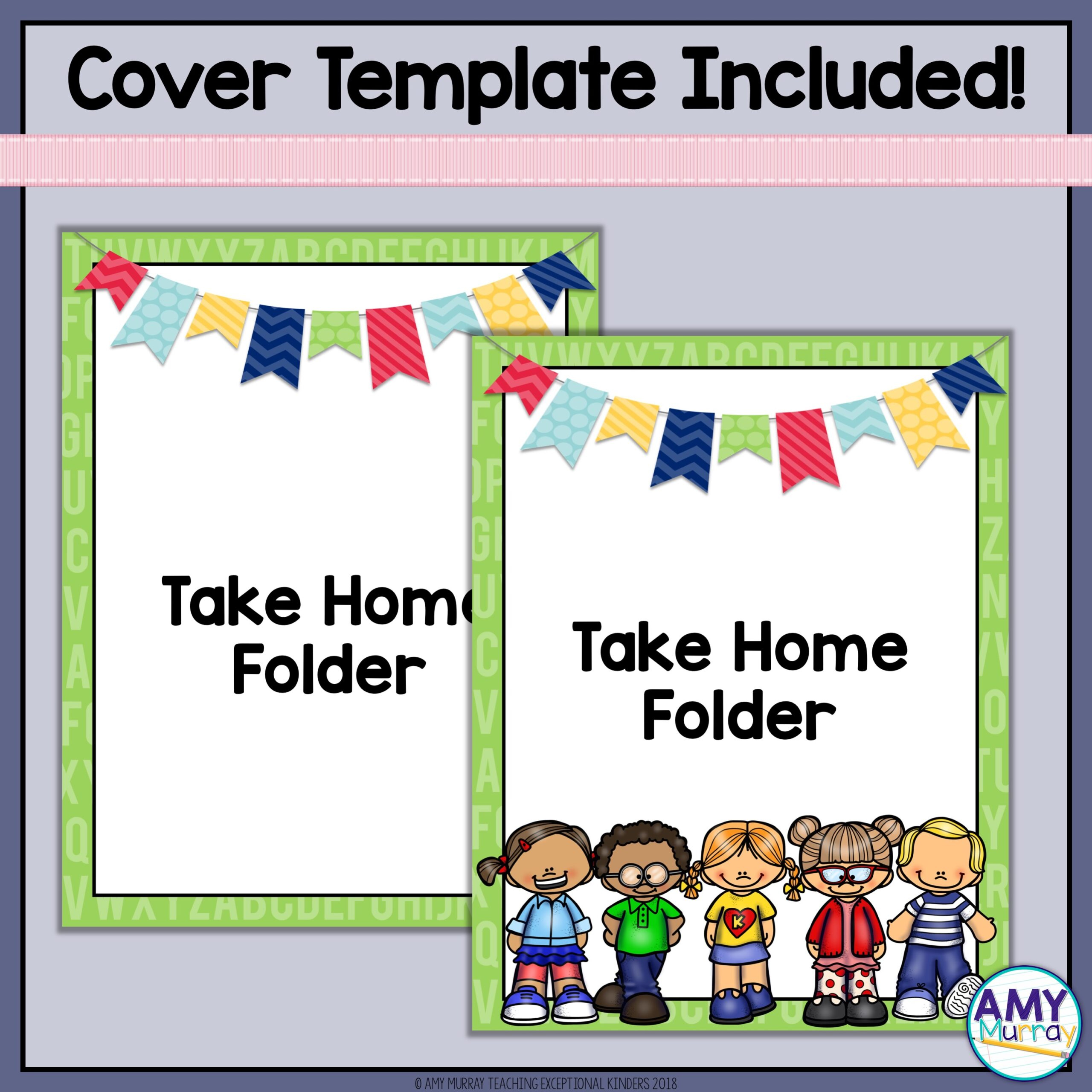 Daily Communication Log And Take Home Folder Cover - Teaching inside Free Printable Take Home Folder Labels