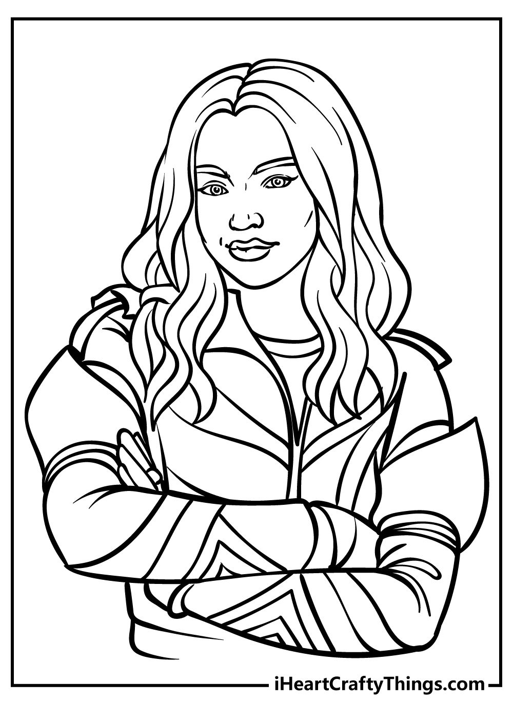 Descendants Coloring Pages (100% Free Printables) throughout Free Printable Descendants Coloring Pages