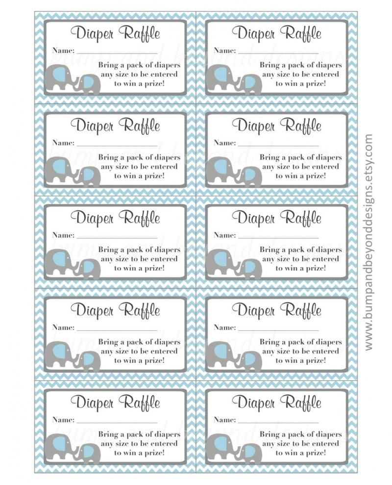 Diaper Raffle Tickets Free Printable - Yahoo Image Search Results in Free Printable Diaper Raffle Tickets For Boy Baby Shower