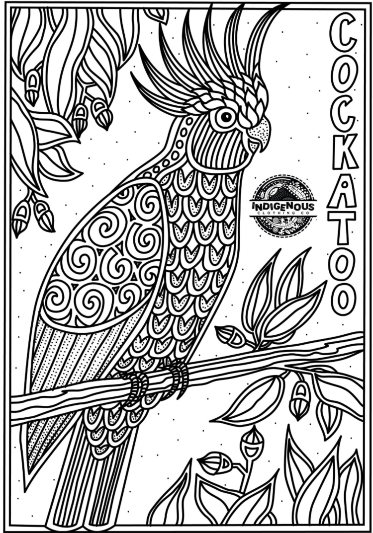 Discover Indigenous Animal Coloring Pages For Kids within Free Printable Aboriginal Colouring Pages