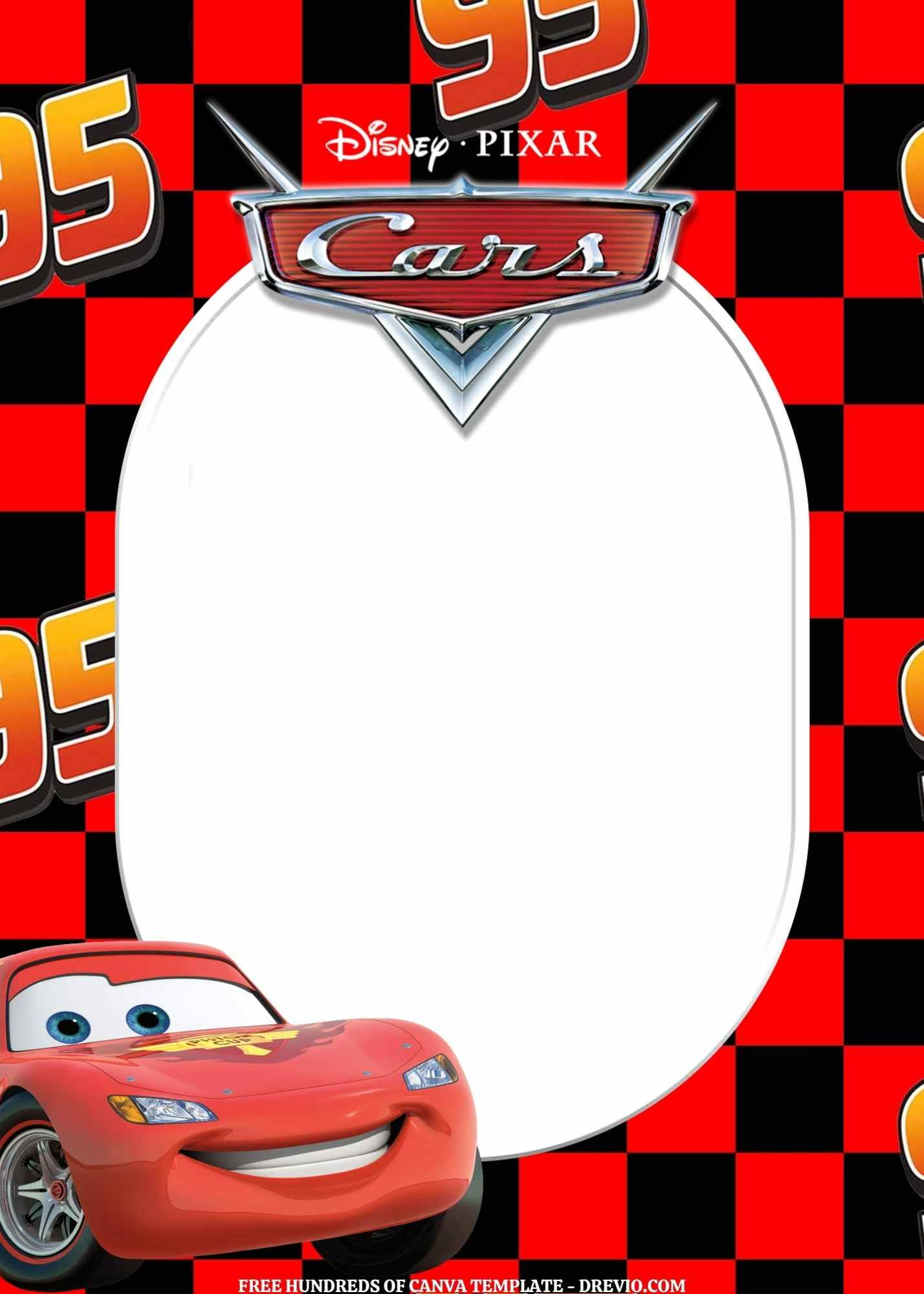 Disney Cars Invitations | Lightning Mcqueen Birthday Party within Free Printable Disney Cars Birthday Party Invitations