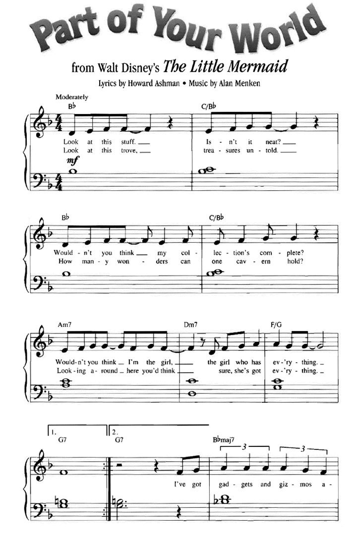 Disney Piano Sheet Music | Easy And Fun Songs To Play regarding Free Piano Sheet Music Online Printable Popular Songs