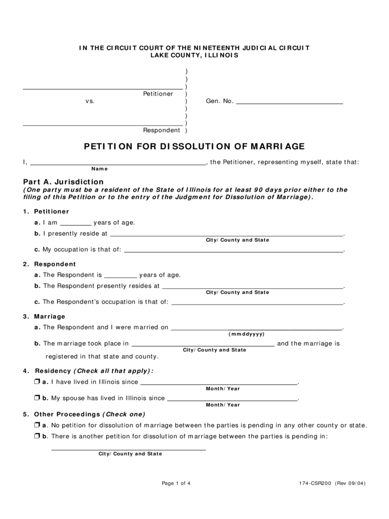 Divorce Forms Illinois Cook County throughout Free Printable Divorce Papers For Illinois