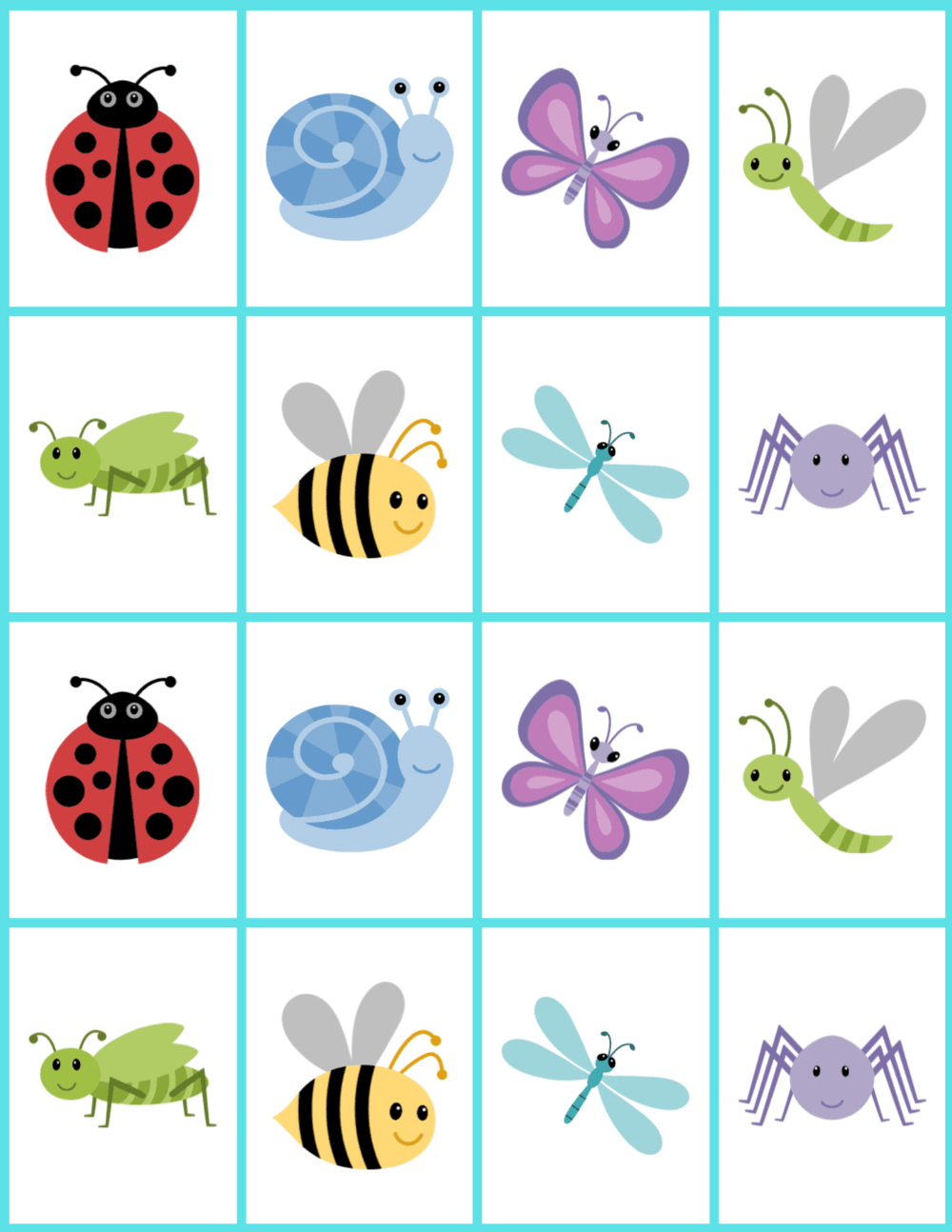 Diy Memory Game Cards For Kids (Free Printable) - Stlmotherhood regarding Free Printable Matching Cards