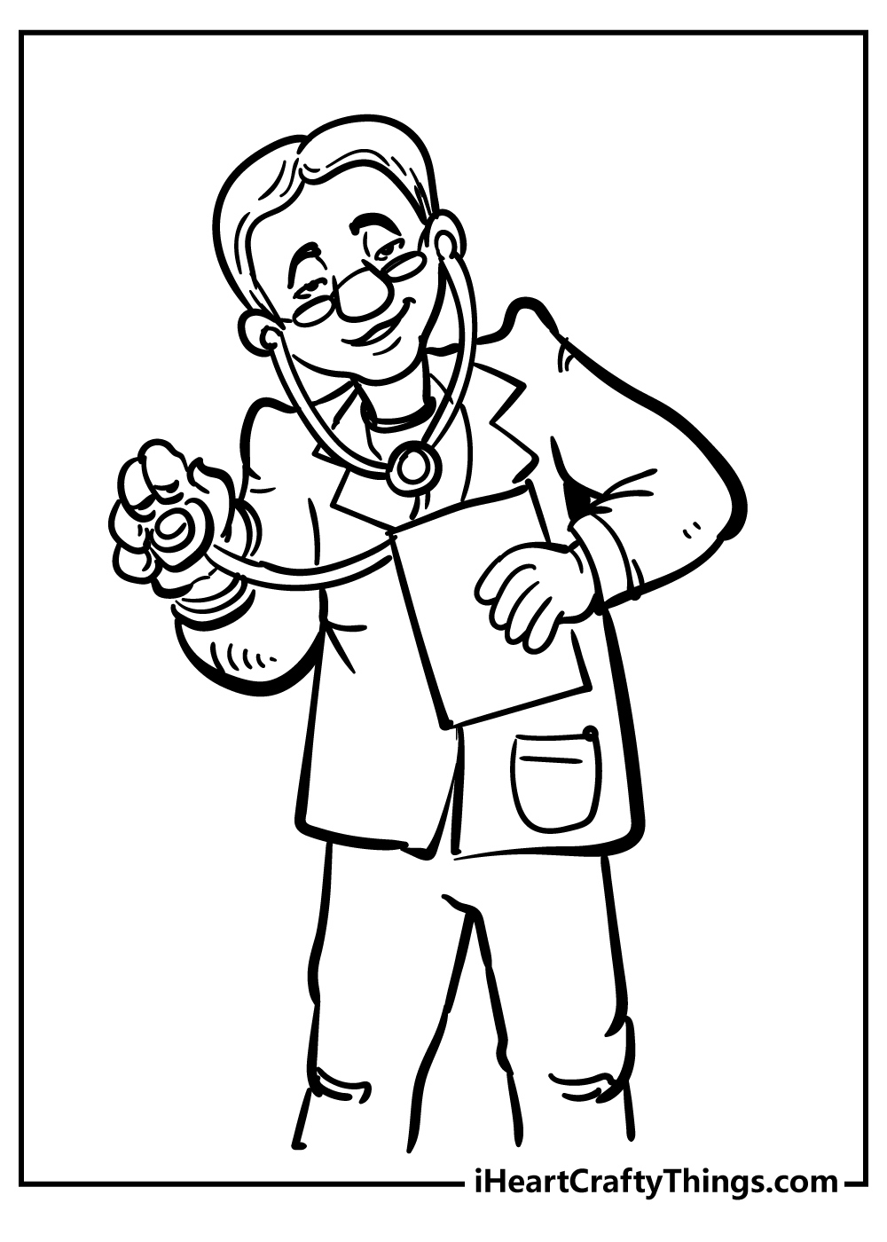 Doctor Coloring Pages (100% Free Printables) for Doctor Coloring Pages Free Printable