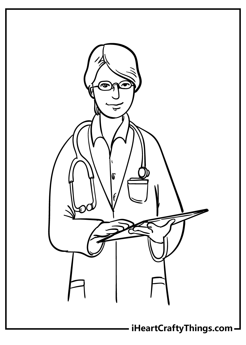 Doctor Coloring Pages (100% Free Printables) regarding Doctor Coloring Pages Free Printable