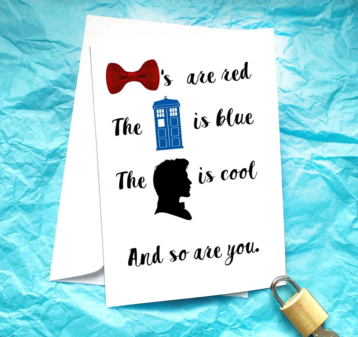 Doctor Who Birthday Card, Rhyme Card Kimwestart | Ebay pertaining to Free Printable Dr Who Birthday Card