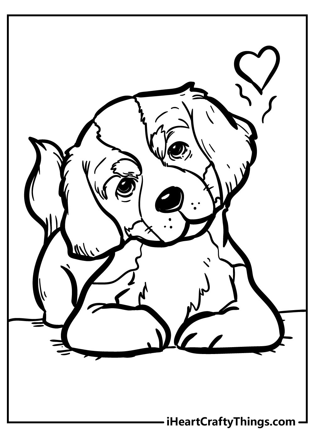 Dog Coloring Pages (100% Free Printables) inside Free Printable Dog Coloring Pages