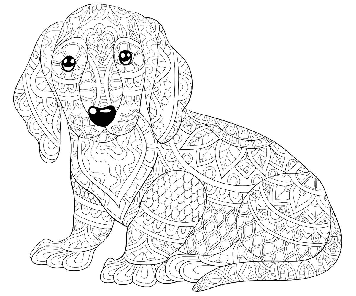 Dog Coloring Pages: Free Printable Coloring Pages Of Dogs For Dog inside Colouring Pages Dogs Free Printable