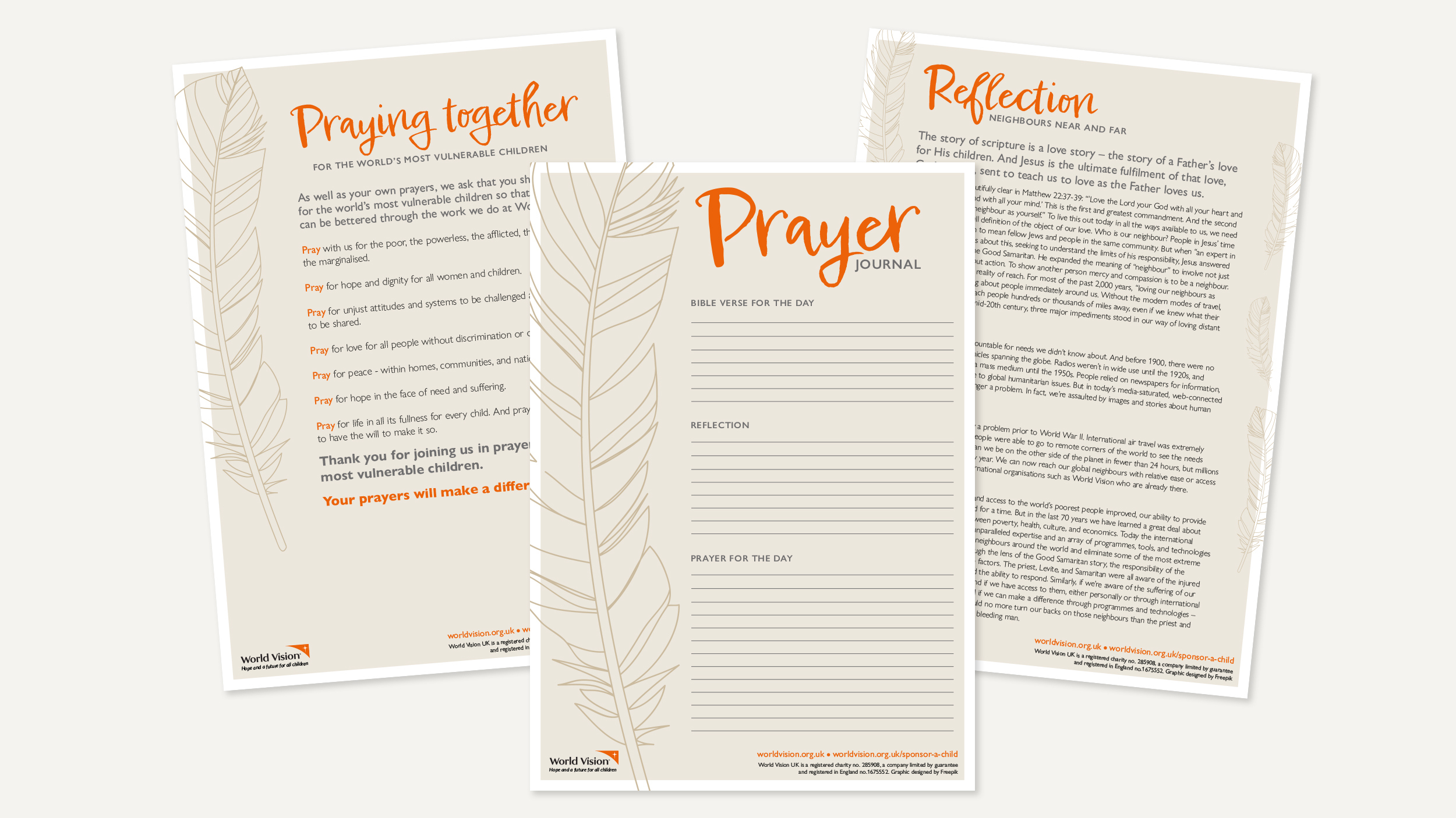 Download Your Free Prayer Journal | World Vision Uk with regard to Free Printable Prayer List