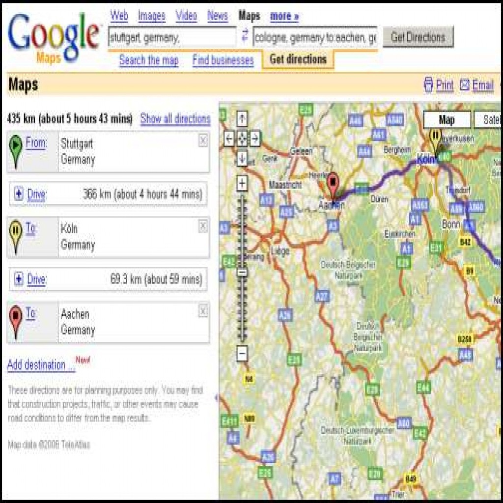 Driving Directions Mapquest Free Printable in Free Printable Driving Directions