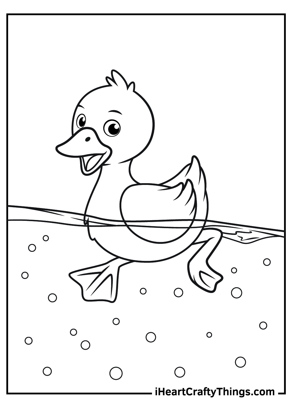 Duck Coloring Pages (100% Free Printables) in Free Duck Printables