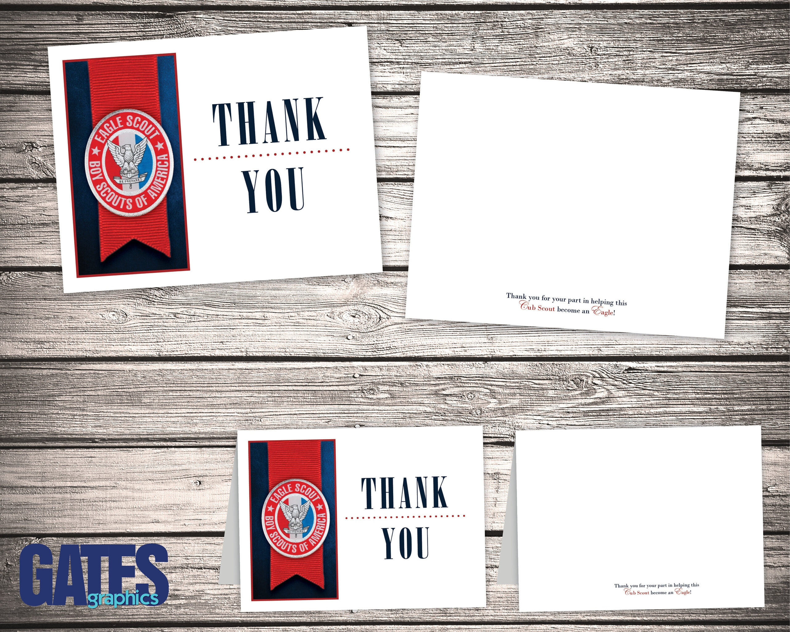 Eagle Scout Thank You - Etsy within Free Printable Eagle Scout Thank You Cards