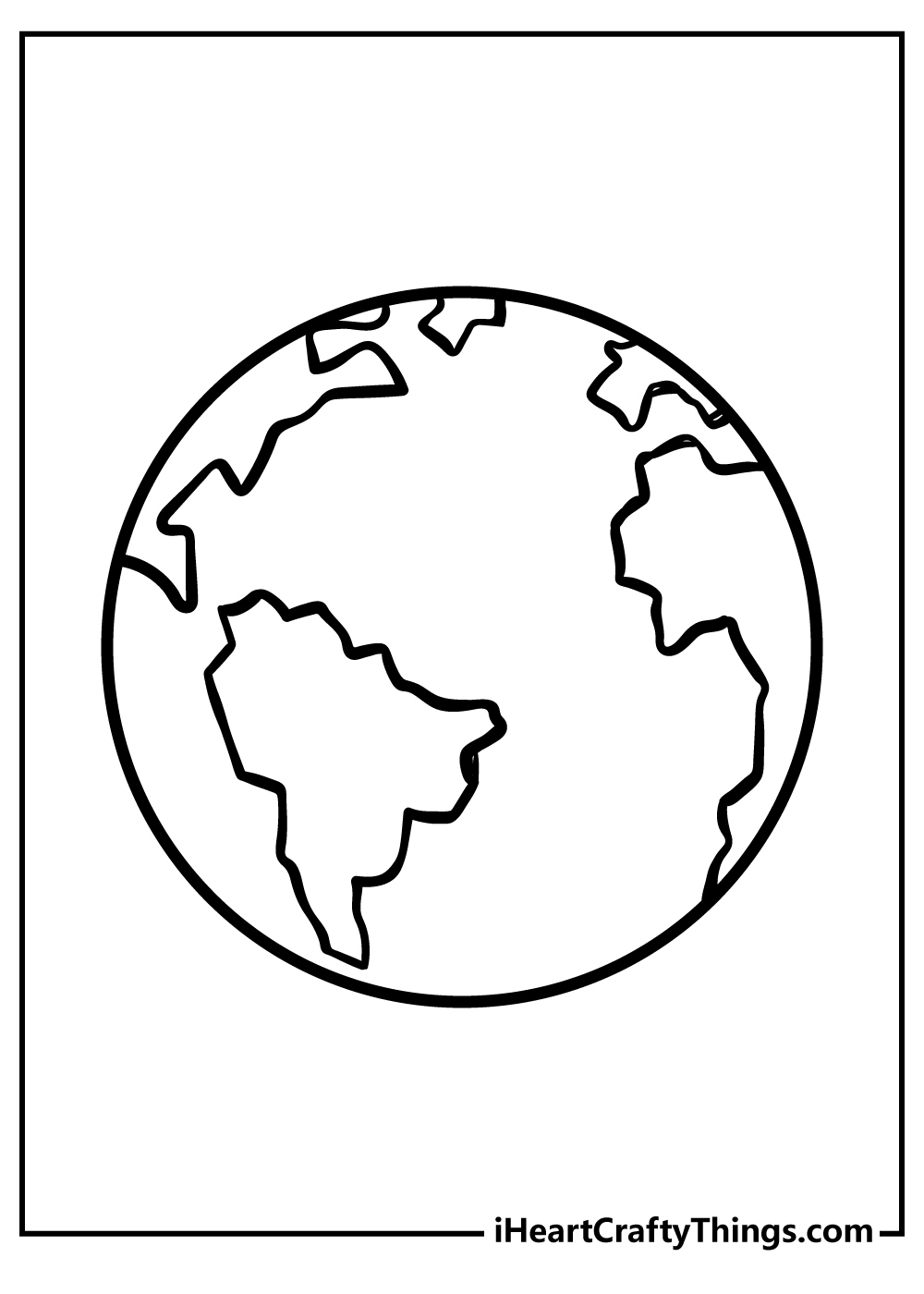 Earth Coloring Pages (100% Free Printables) pertaining to Free Printable Earth Pictures