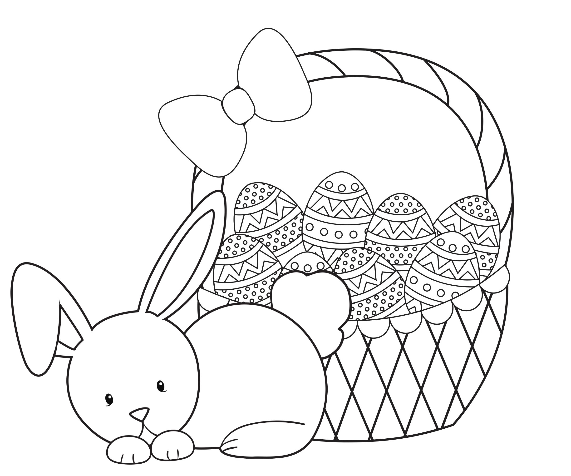 Easter Coloring Pages For Kids - Crazy Little Projects for Free Printable Easter Coloring Pages for Toddlers