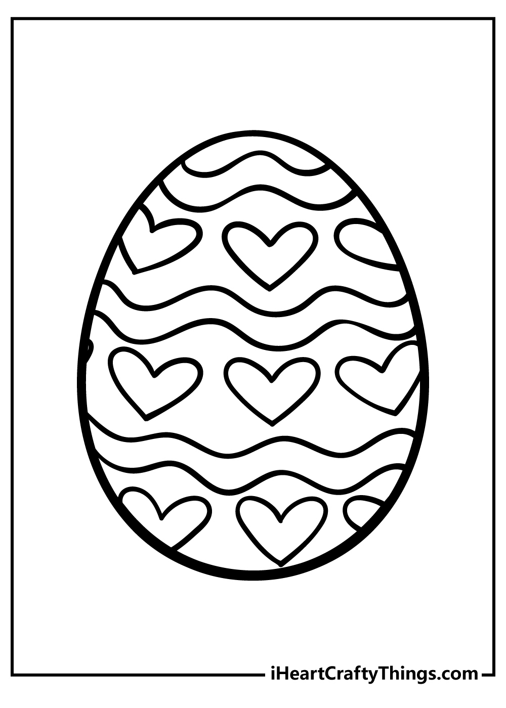 Easter Egg Coloring Pages (100% Free Printables) intended for Easter Egg Coloring Pages Free Printable