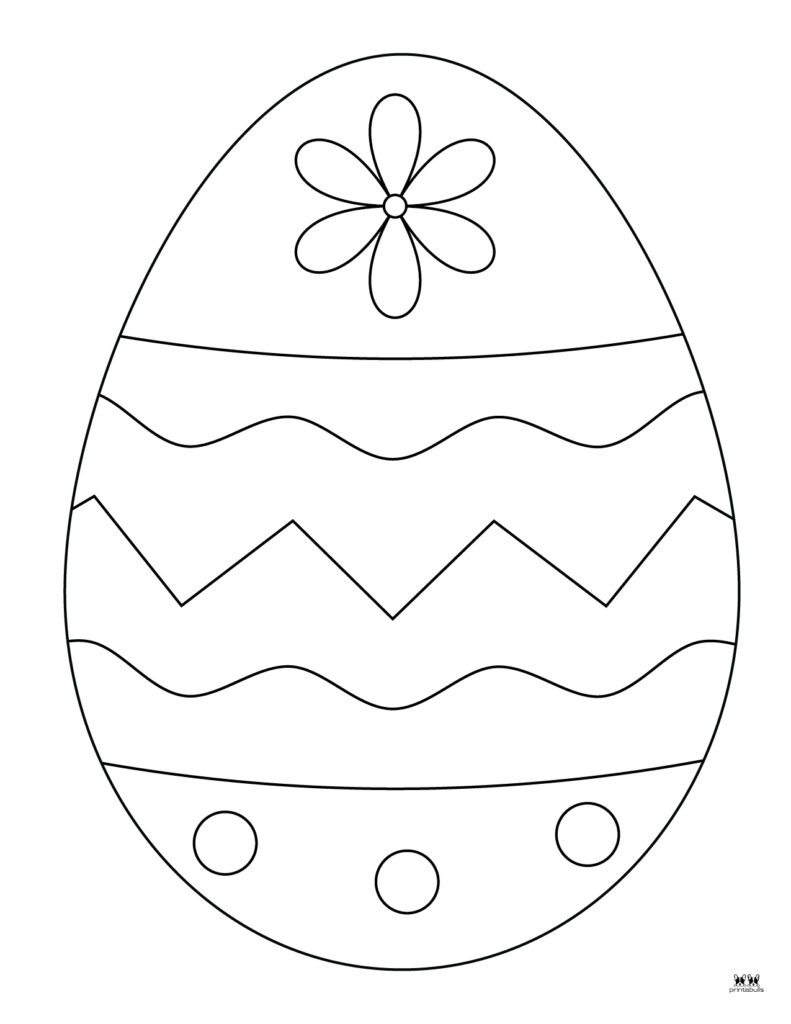 Easter Egg Templates &amp;amp; Coloring Pages - 129 Free Pages | Printabulls intended for Easter Egg Template Free Printable